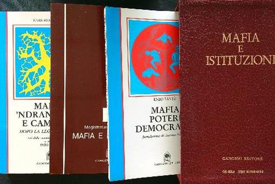Mafia e istituzioni 3vv - copertina