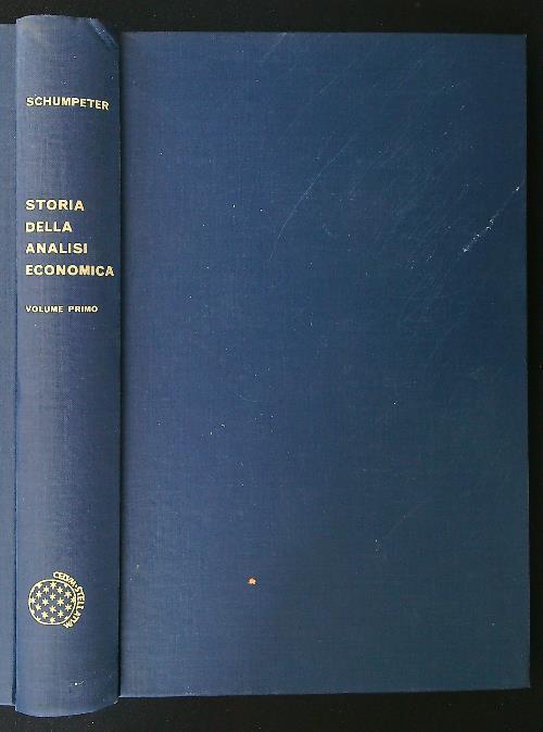 Storia della analisi economica vol. 1