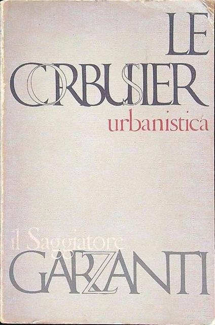 Urbanistica - Le Corbusier - copertina