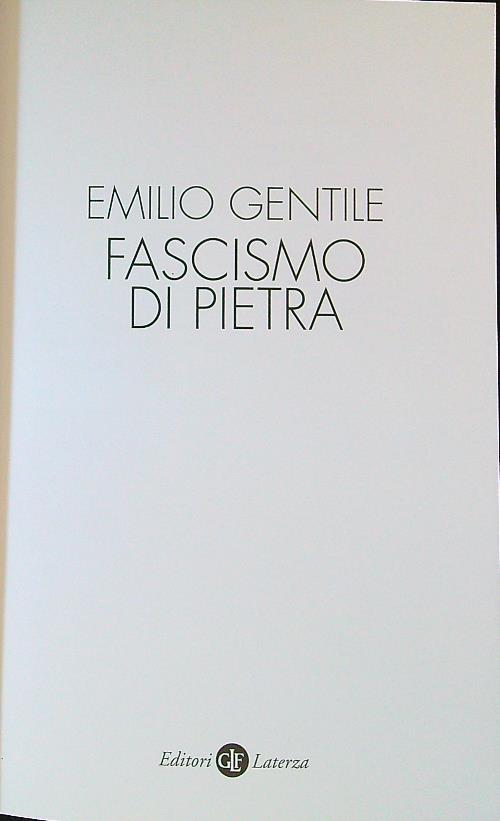 Fascismo di pietra