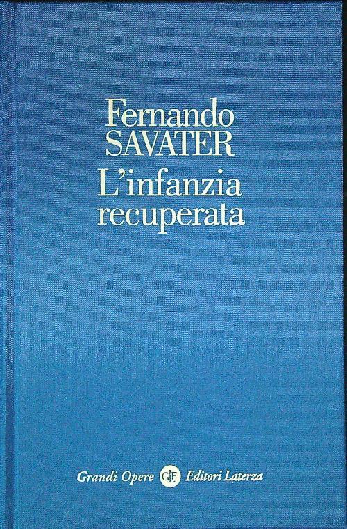 L'infanzia recuperata - Fernando Savater - copertina