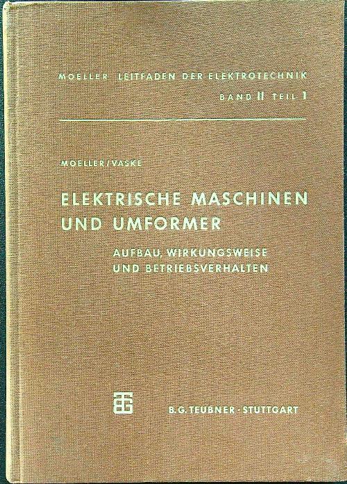 Elektrische maschinen und umformer I
