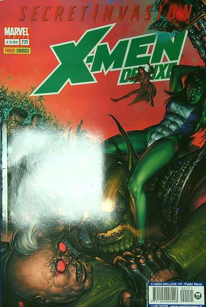 X-Men Deluxe n. 171/luglio 2009 - copertina