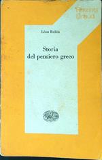 Storia del pensiero greco
