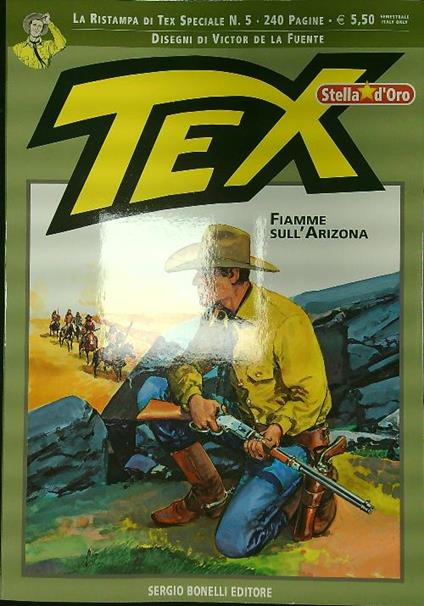 Tex Fiamme sull'Arizona - Claudio Nizzi - copertina