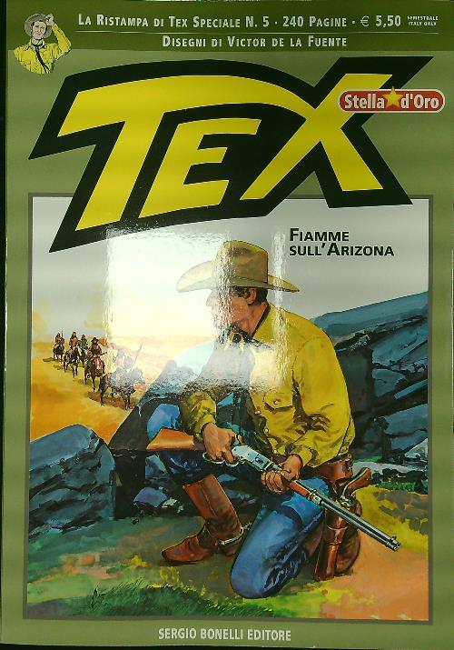 Tex Fiamme sull'Arizona - Claudio Nizzi - copertina