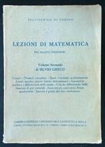 Lezioni di matematica per allievi ingegneri vol. II