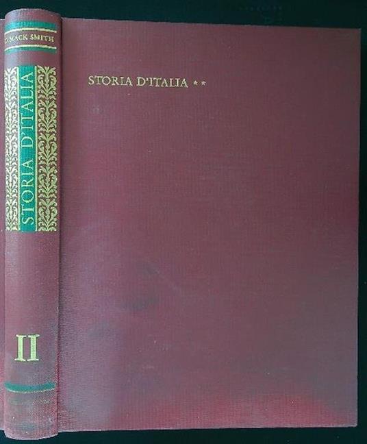 Storia d'Italia II - Denis Mack Smith - copertina