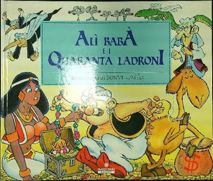 Alì Babà e i quaranta Ladroni - Bonvi - copertina