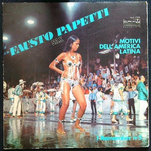 Fausto Papetti sax 17 motivi dall'America latina vinile