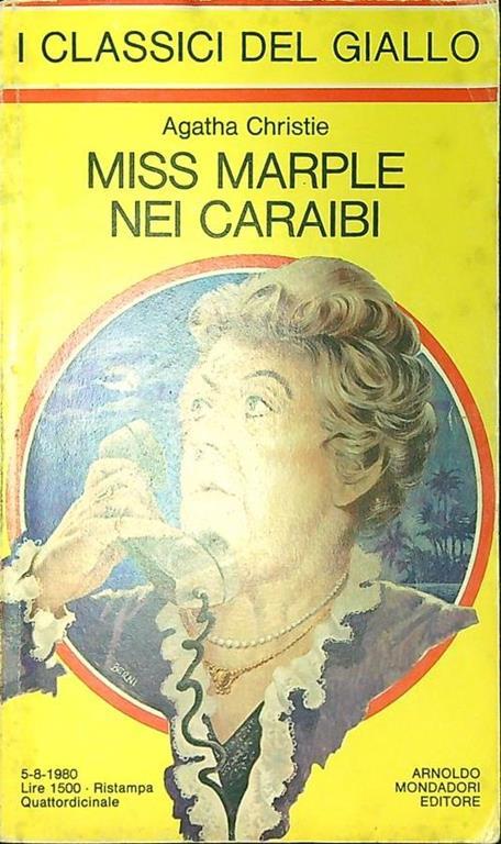 Miss Marple nei Caraibi - Agatha Christie - copertina