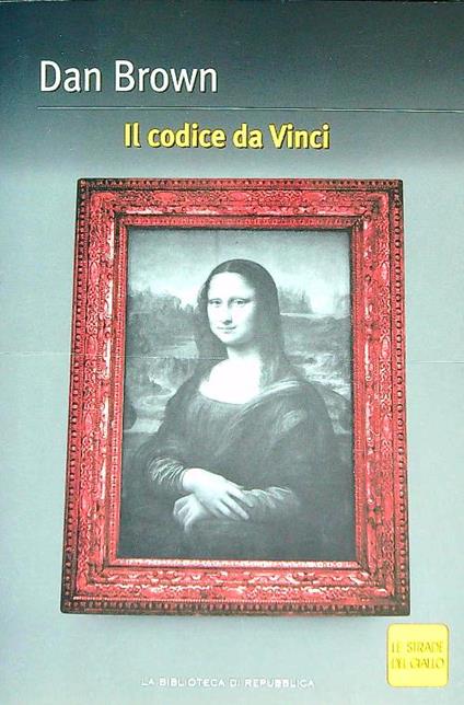 Il codice da Vinci - Dan Brown - copertina