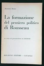 La formazione del pensiero politico di Rousseau