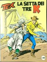 Tex n. 351/gennaio 1990: La setta dei tre K
