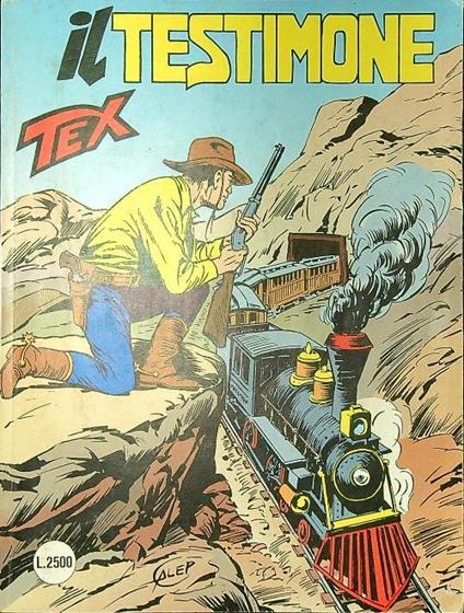 Tex n. 395/settembre 1993: Il testimone - copertina