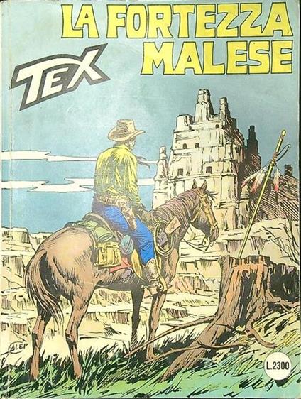 Tex n. 383/settembre 1992: La fortezza malese - copertina