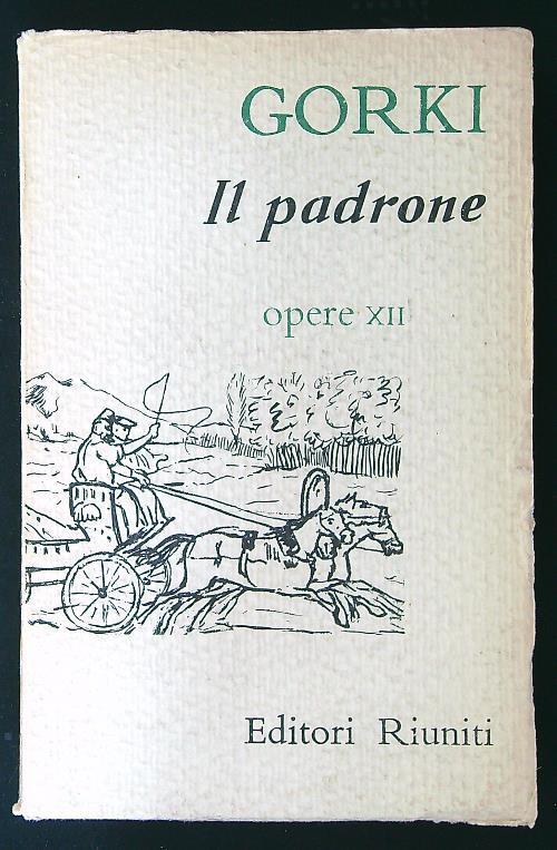 Il padrone - Maksim Gorkij - copertina
