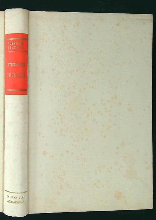 Storia della letteratura bulgara - Lavinia Borriero Picchio - copertina