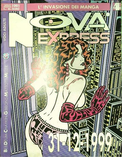 Nova Express n. 4/luglio-agosto 1991 - copertina