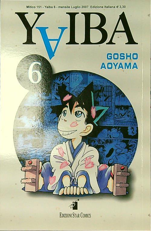 Yaiba 6 - Gosho Aoyama - copertina
