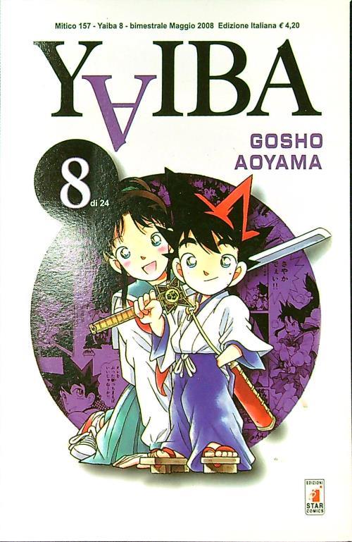Yaiba 8 - Gosho Aoyama - copertina