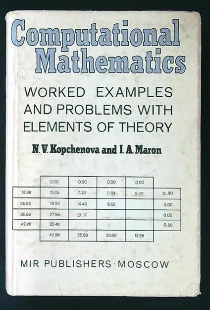 Computational Mathematics - copertina