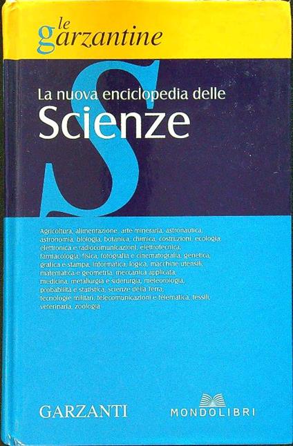 La nuova enciclopedia delle scienze - copertina