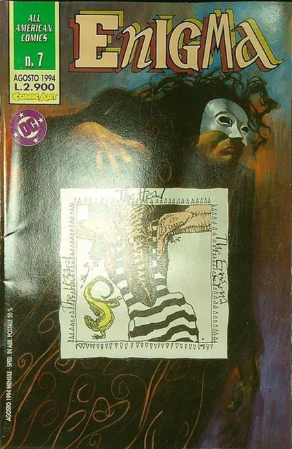 Enigma n. 7/agosto 1994 - copertina