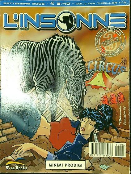 L' insonne n. 3/settembre 2005: Minimi prodigi - copertina