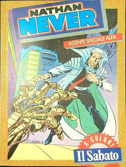 Nathan Never: Agente Speciale Alfa - copertina