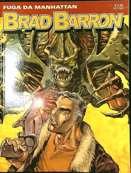 Brad Barron n. 2/giugno 2005: Fuga da Manhattan - Tito Faraci - copertina