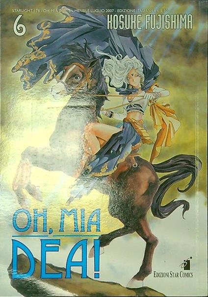 Oh, mia dea n. 6/luglio 2007 - Kosuke Fujishima - copertina