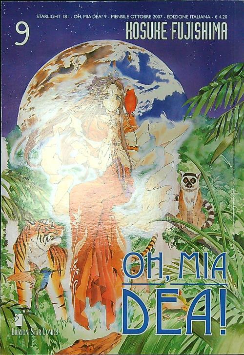Oh, mia dea n. 9/ottobre 2007 - Kosuke Fujishima - copertina