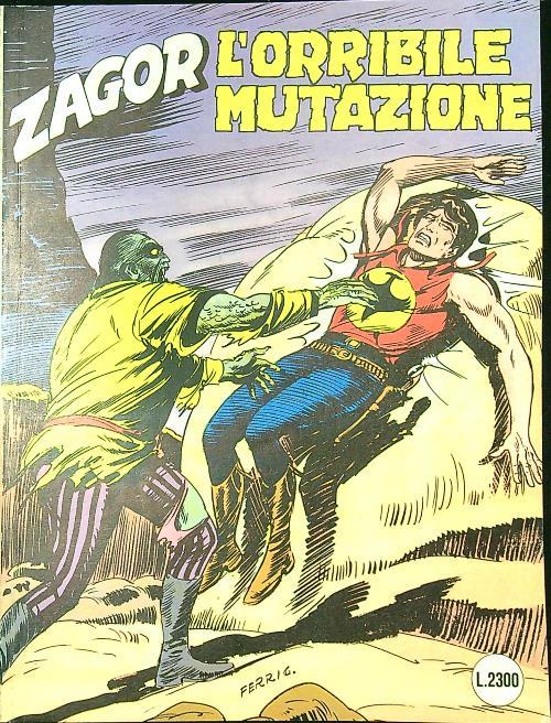 Zagor n. 363/luglio 1991: L'orribile mutazione