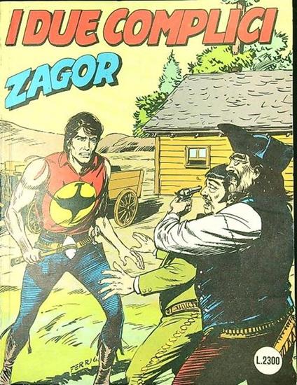 Zagor n. 366/ottobre 1991: ?I due complici - copertina