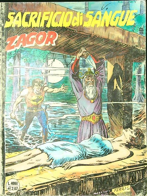 Zagor n. 483/luglio 2001: Sacrificio di sangue