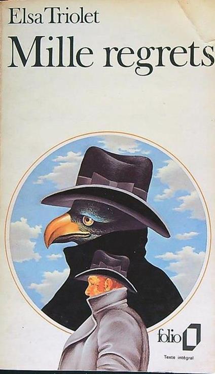 Mille regrets - Elsa Triolet - copertina