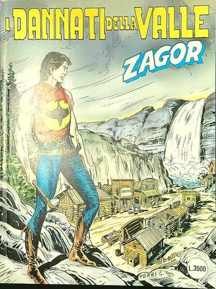 Zagor n. 457/maggio 1999: I dannati della valle - copertina