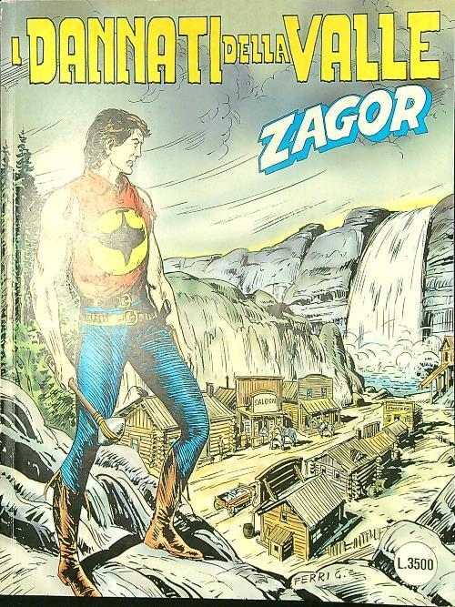 Zagor n. 457/maggio 1999: I dannati della valle - copertina