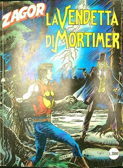 Zagor n. 458/giugno 1999: La vendetta di Mortimer - copertina