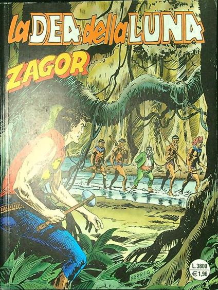 Zagor n. 481/maggio 2001: La dea della luna - copertina