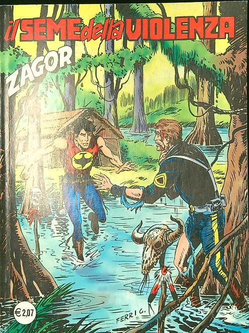 Zagor n. 491/marzo 2002: Il seme della violenza - copertina