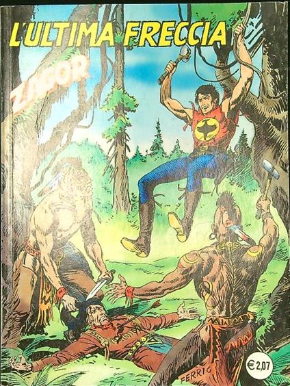 Zagor n. 492/aprile 2002:  L'ultima freccia - copertina