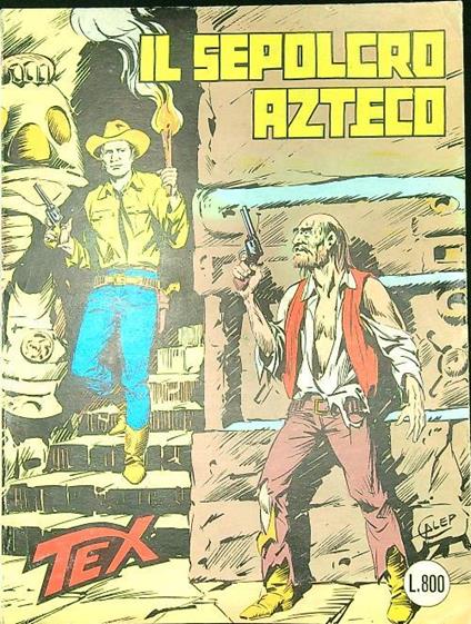 Tex n. 270/aprile 1983: Il sepolcro atzeco - Gianluigi Bonelli - copertina