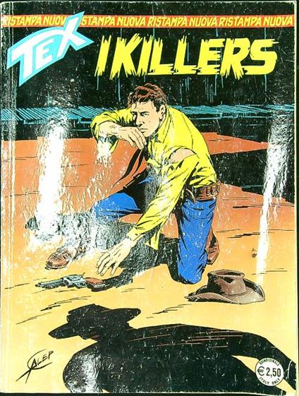 Tex (Nuova Ristampa) n. 160/maggio 2006: I killers - Gianluigi Bonelli - copertina