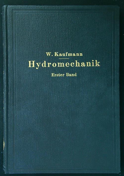 Hydromechanik I - Walter Kaufmann - copertina