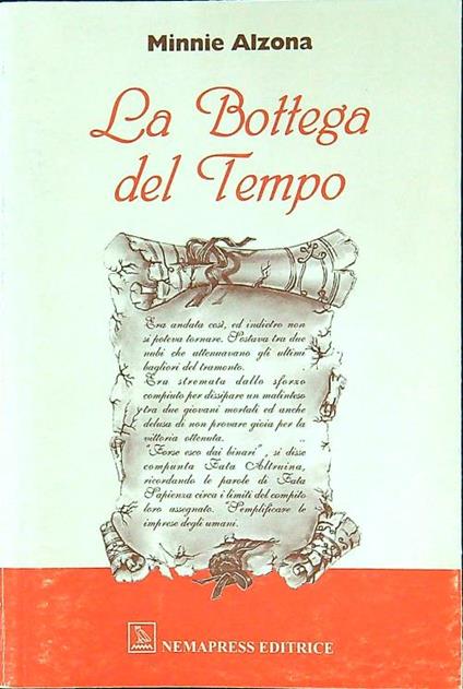 La bottega del tempo - Minnie Alzona - copertina