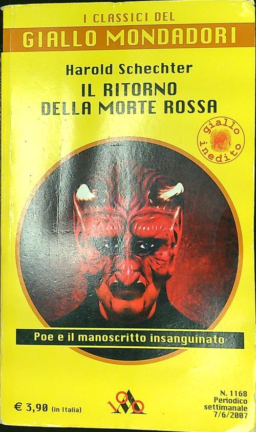 Il  ritorno della morte rossa - Harold Schechter - copertina