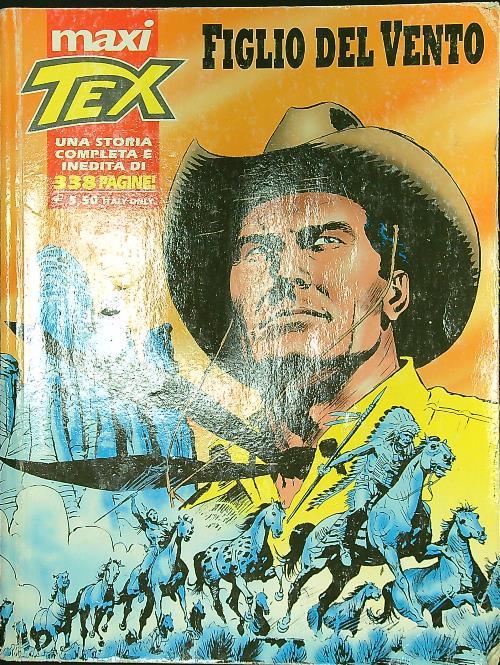 Maxi Tex n. 17-bis/ottobre 2003: Figlio del vento - Sergio Bonelli - copertina