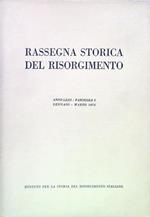Rassegna storica del Risorgimento - Anno LXIII Fasc. I Gennaio Marzo 1976